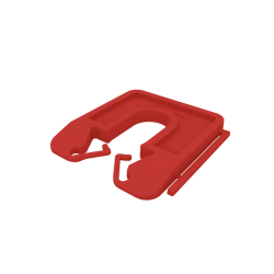 Uitvulplaatje 5mm Rood [80st.]